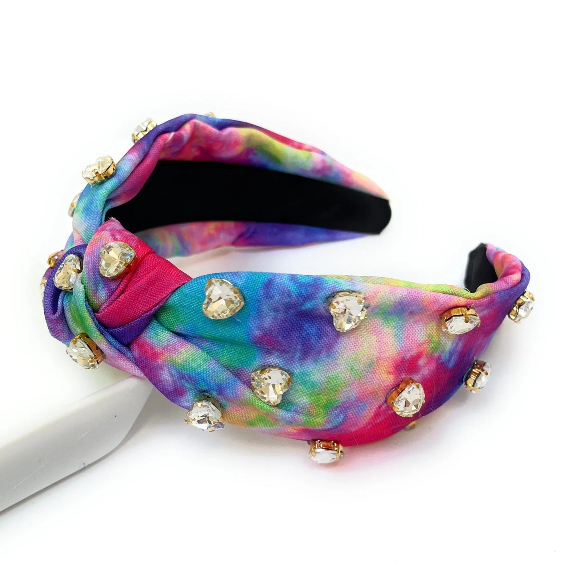 Tie Dye Embellished Knot Headband (more colors)