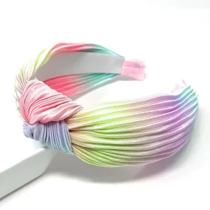 Tie Dye Silk Knot Headband (more colors)