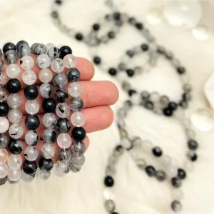 Tourmalined Quartz Bracelet
