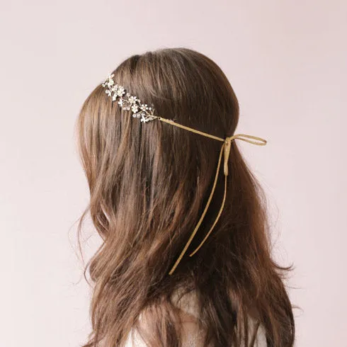 Wedding Flower Crown, Flower crown For Women, White Flower Girl Crown, Flower Headband, Flower Wreath for Hair, Bride Bridesmaid Flower