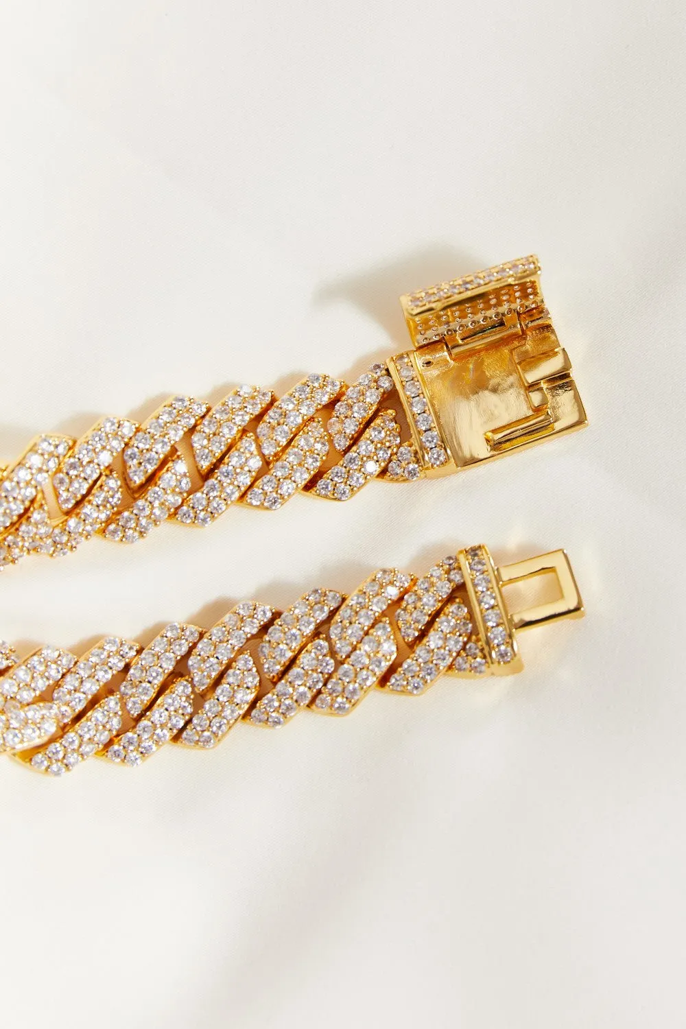 Women's Alloy Inlaid Zircon Bracelet