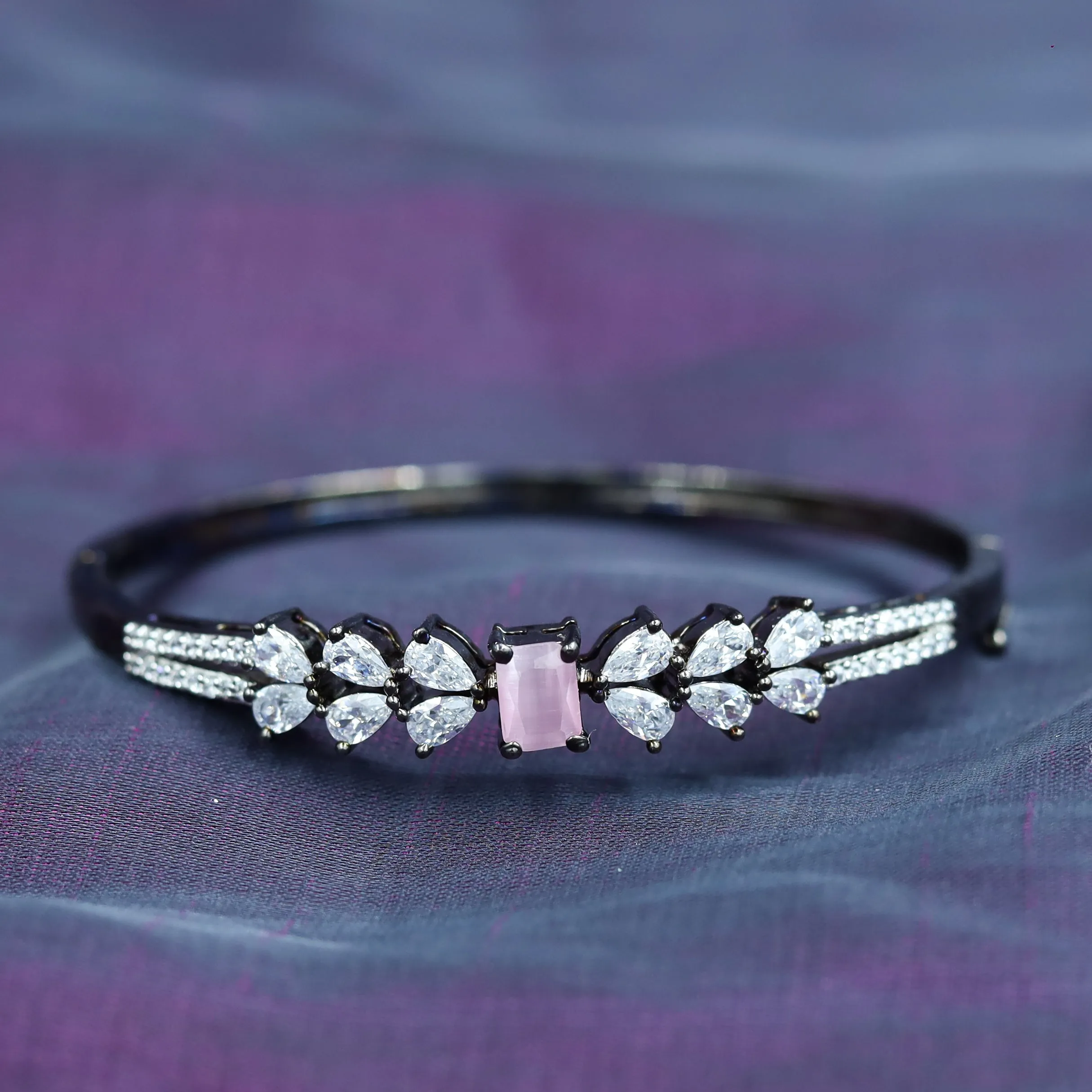 Zircon/AD Victorian Polish Bracelet 16895-4043